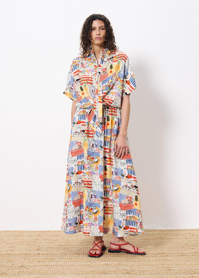 frnch Chemise CELIANE Marche blanc