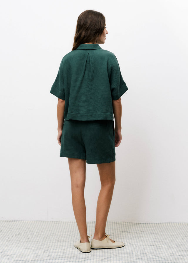 Frnch Chemise LAHNA Vert Mousse