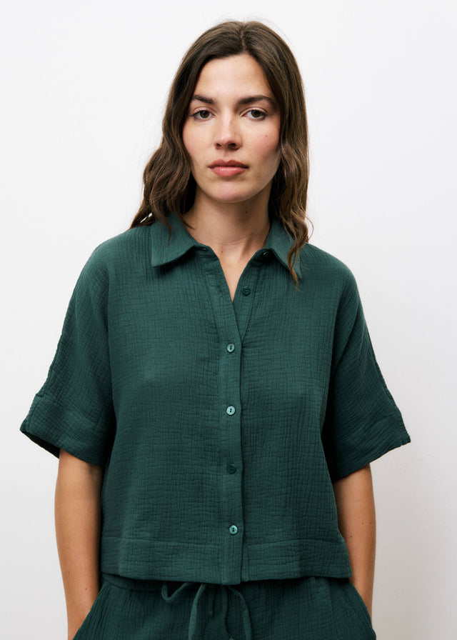 Frnch Chemise LAHNA Vert Mousse