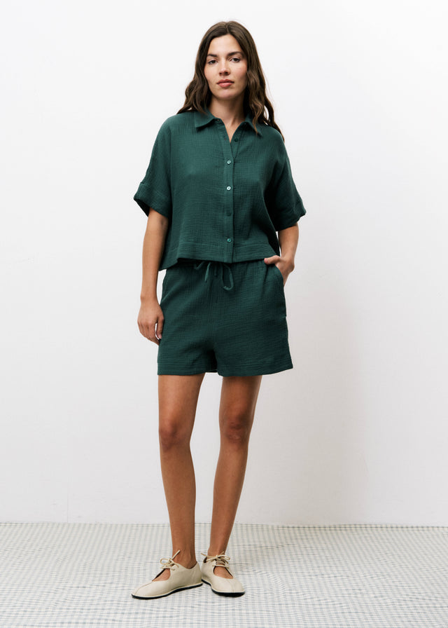frnch Chemise LAHNA Vert mousse