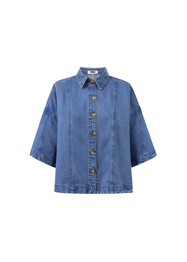 frnch Chemise LENORA Bleu jean
