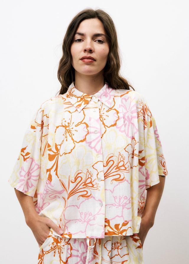 Frnch Chemise POMME Floraison