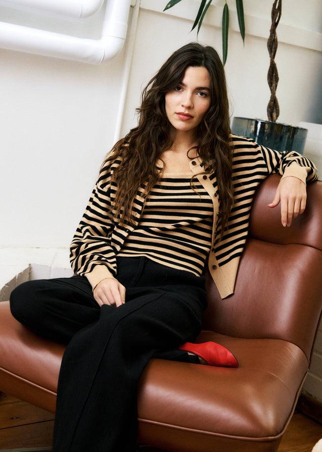 Frnch Debardeur NINETTE Rose Pale