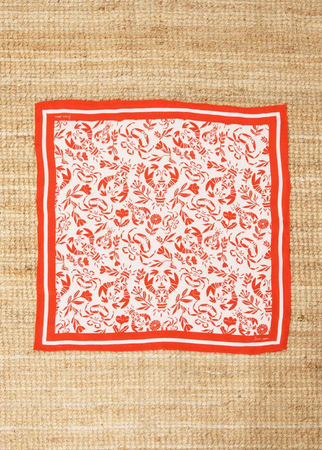 frnch Foulard OCEANA Homard