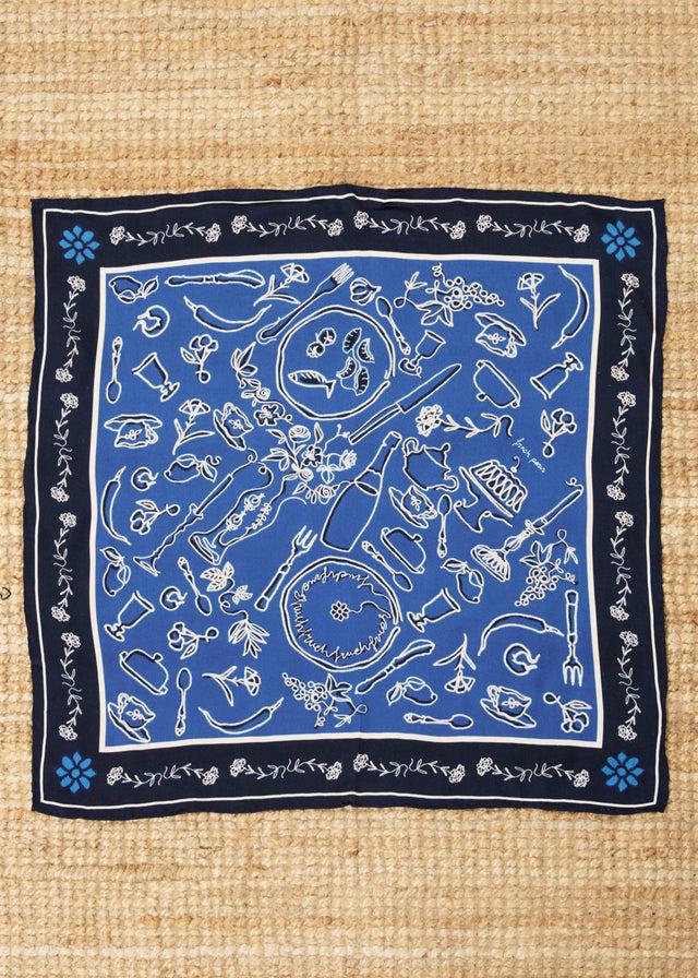 frnch Foulard OCEANA Set table