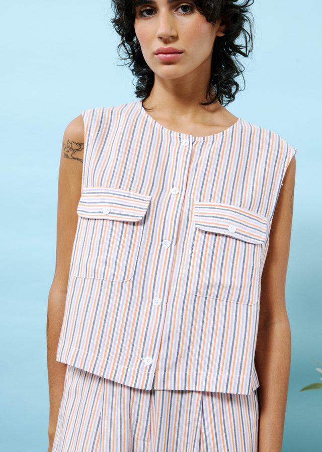 frnch Gilet NILANI Orange