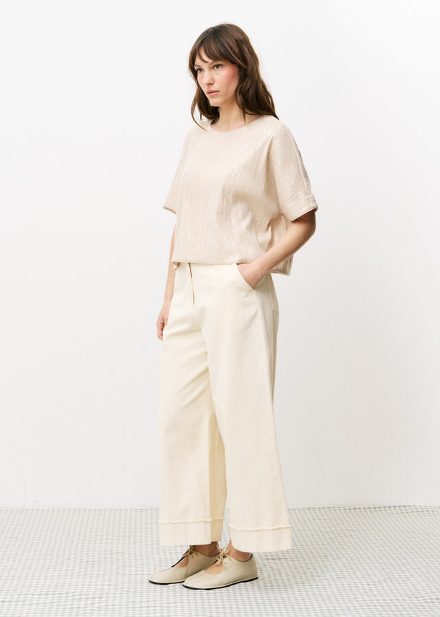 Frnch Pantalon ARACELI Creme
