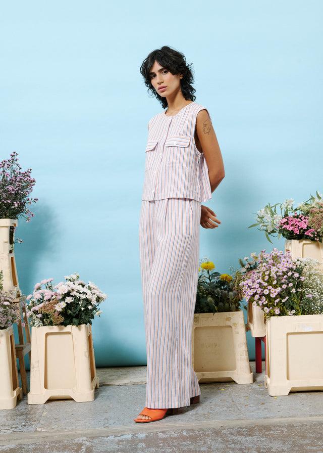 Frnch Pantalon EBTICEM Rose