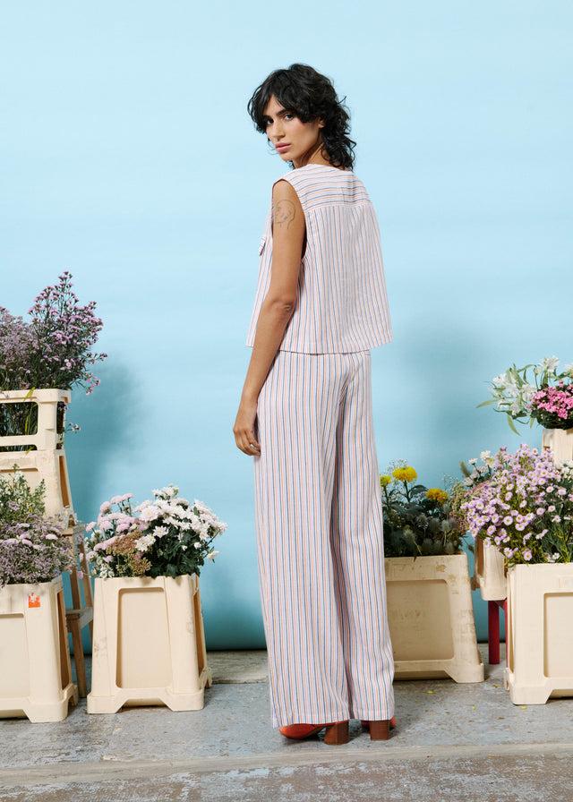 Frnch Pantalon EBTICEM Rose