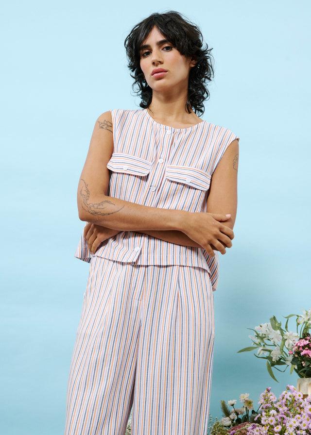 Frnch Pantalon EBTICEM Rose