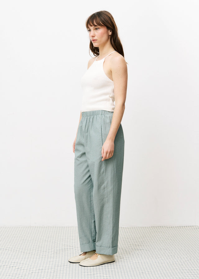 Frnch Pantalon EBTICEM Vert Rivage