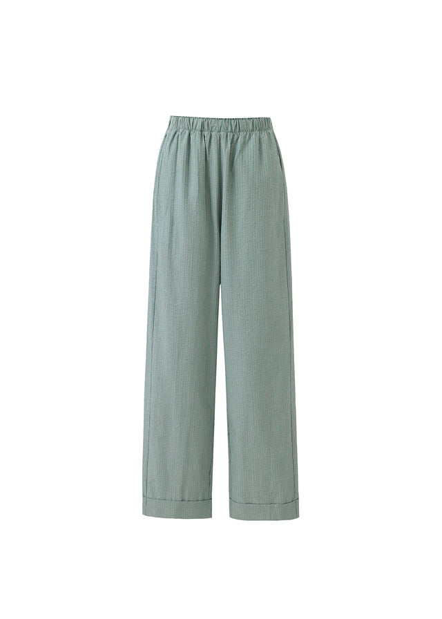 Frnch Pantalon EBTICEM Vert Rivage