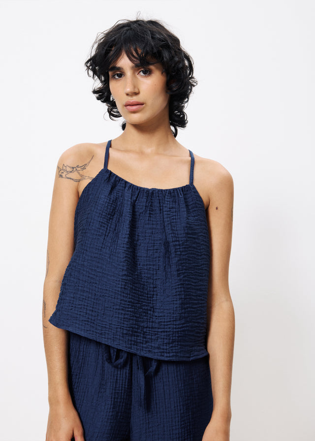 Frnch Pantalon LOREEN Bleu Marine