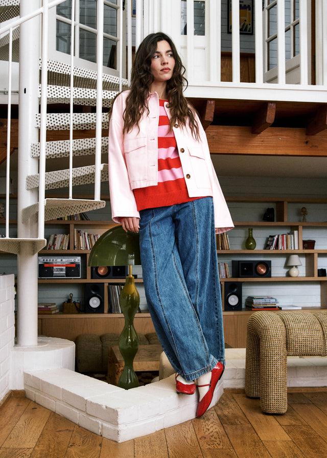 Frnch Pull CARMELE Rouge