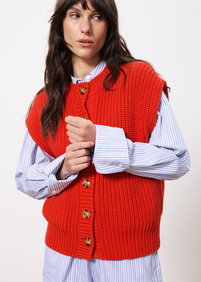 Frnch Pull CARMELLE Rouge