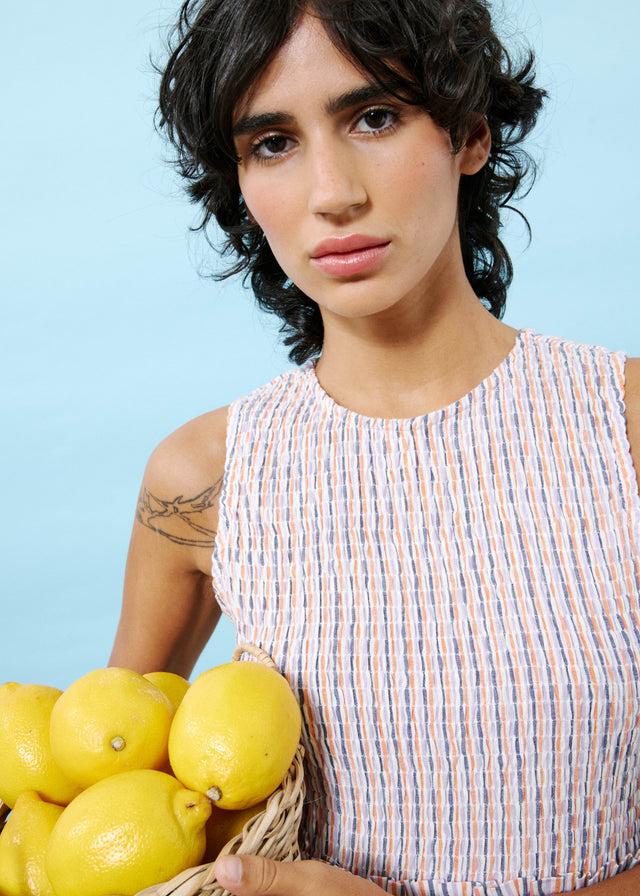 Frnch Robe ALEXIANE Brique