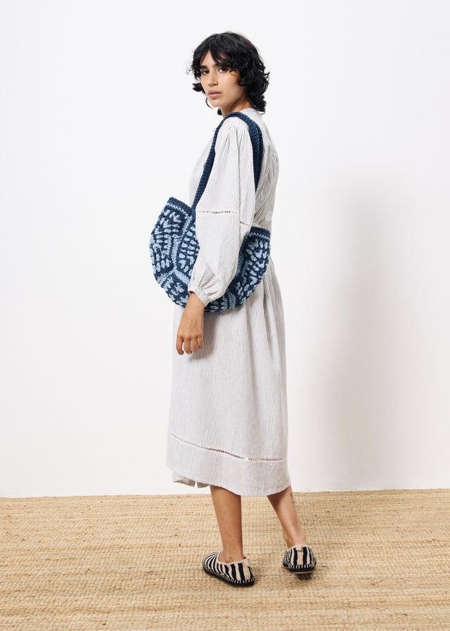 Frnch Robe CASSY Blanc