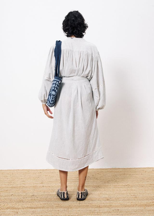 Frnch Robe CASSY Blanc