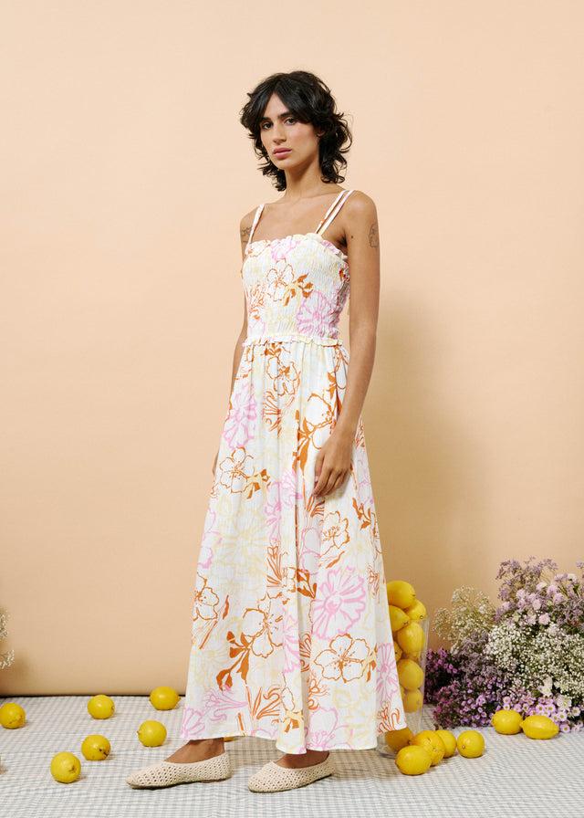 Frnch Robe CHANCE Floraison