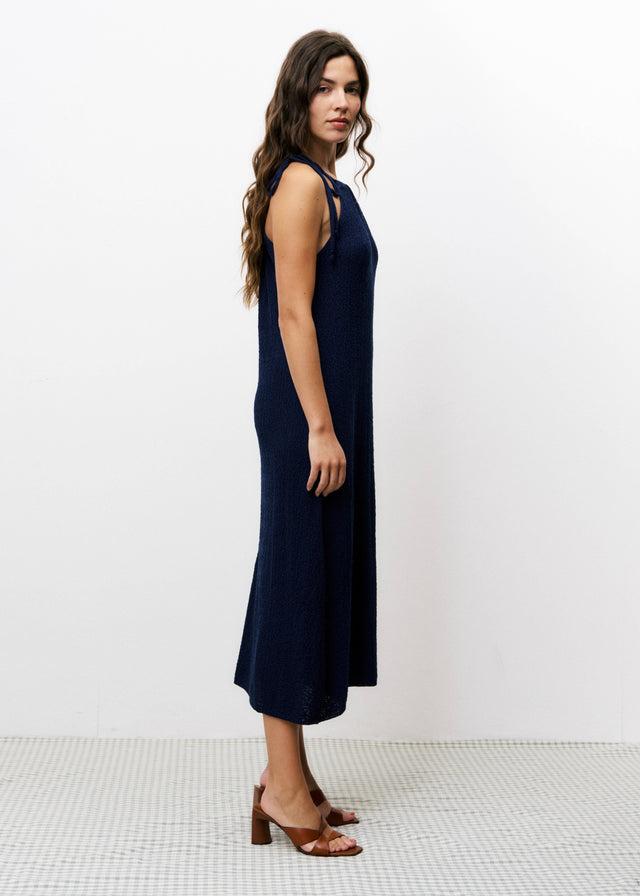 Frnch Robe COLLETIA Bleu Marine