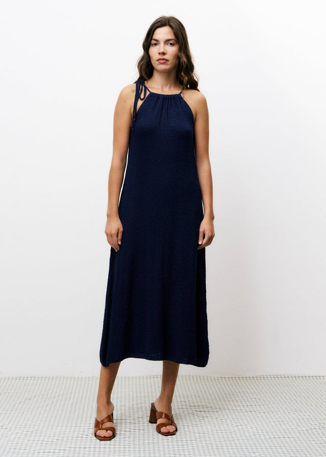 frnch Robe COLLETIA Bleu marine