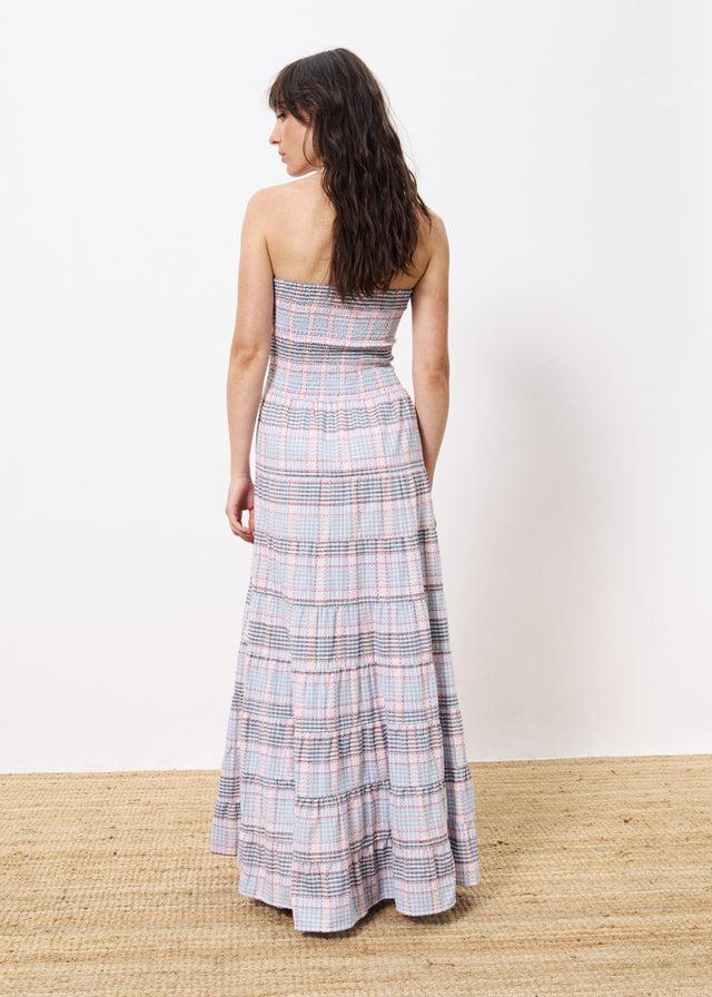 Frnch Robe DALEL Bleu Clair