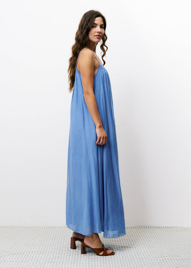 Frnch Robe ELDINE Bleu Lavande