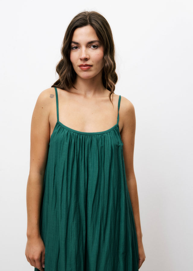 Frnch Robe ELDINE Vert Mousse