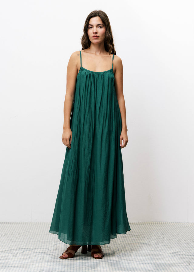 frnch Robe ELDINE Vert mousse