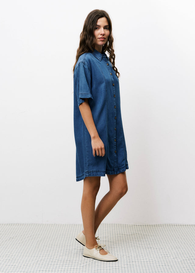 Frnch Robe EUCALYPTUS Bleu Jean