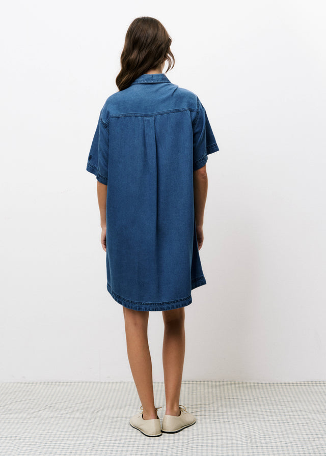 Frnch Robe EUCALYPTUS Bleu Jean