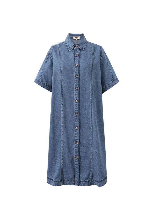 Frnch Robe EUCALYPTUS Bleu Jean