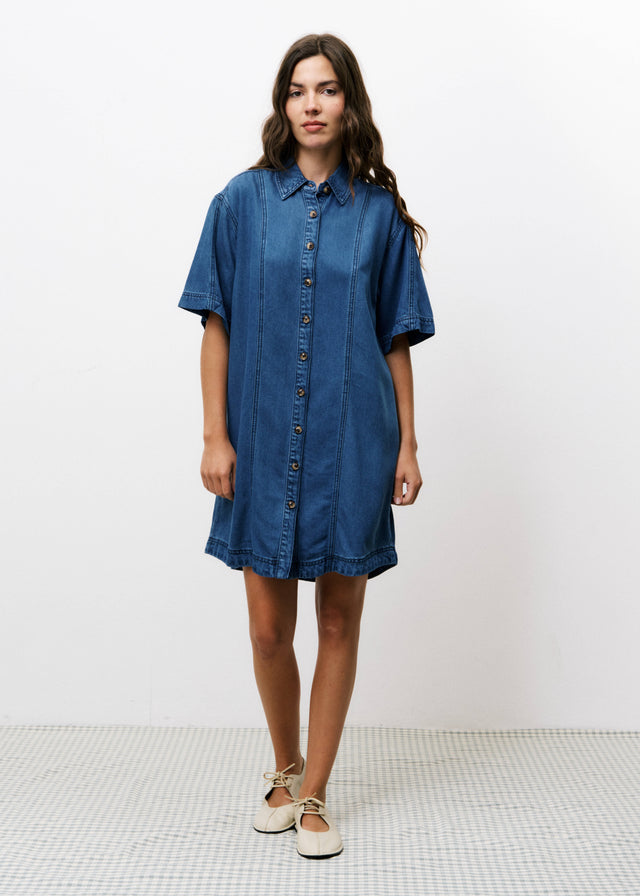 Frnch Robe EUCALYPTUS Bleu Jean