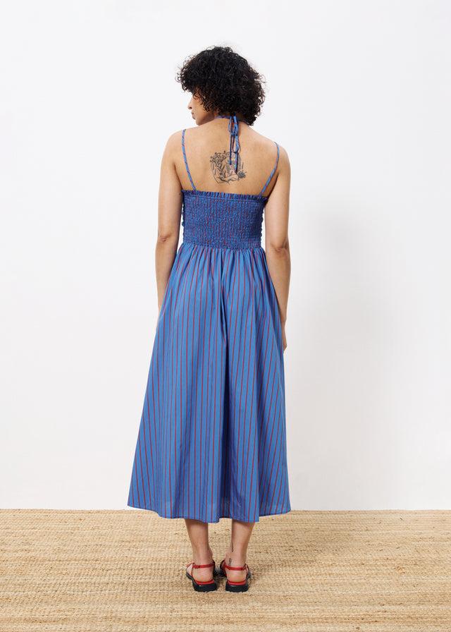 Frnch Robe LAEILA Bleu Electrique