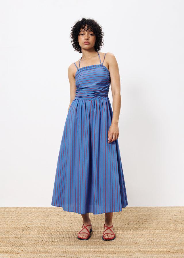 Frnch Robe LAEILA Bleu Electrique