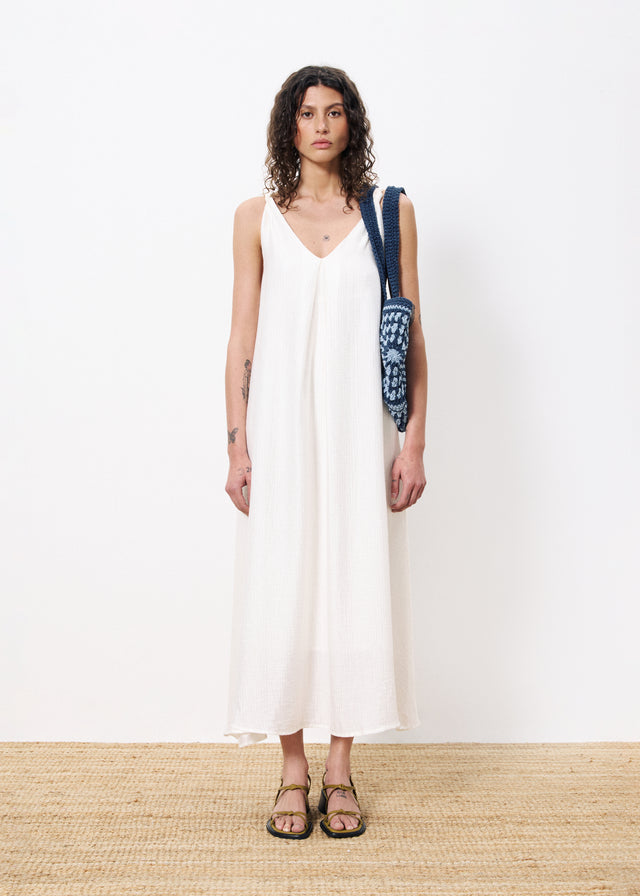frnch Robe LAURIA Blanc