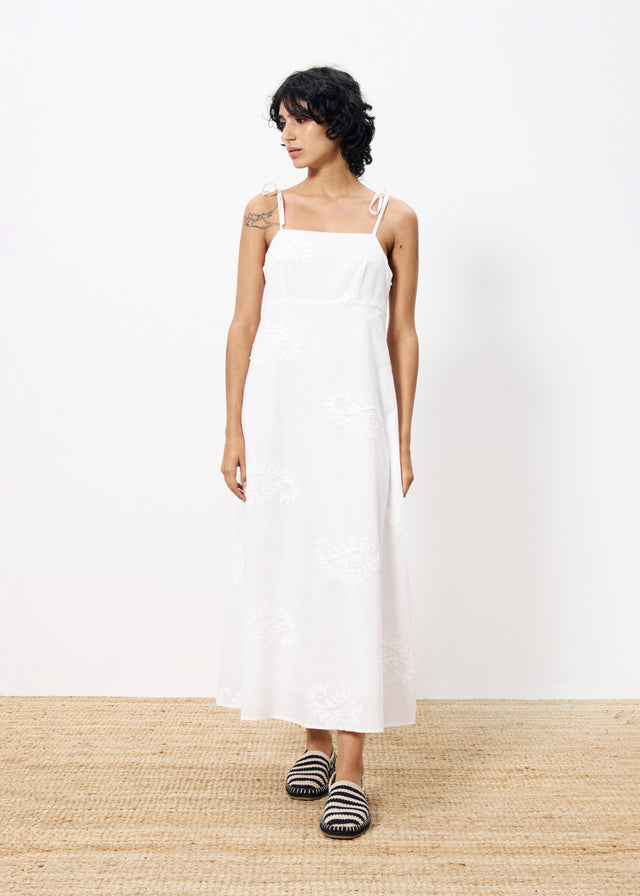 frnch Robe NACERA Blanc