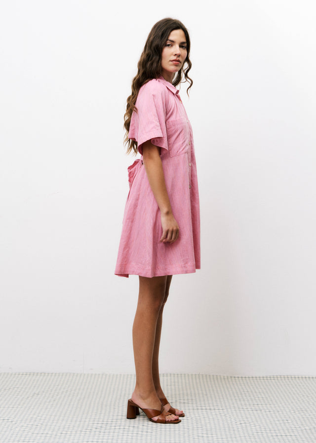 Frnch Robe NAHOUEL Rose