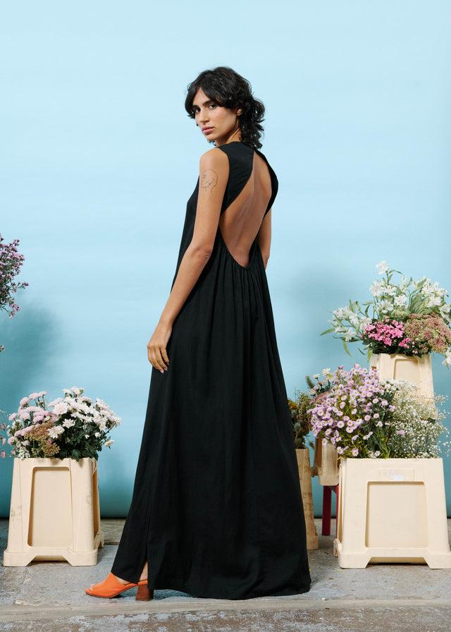 Frnch Robe NAHYA Noir