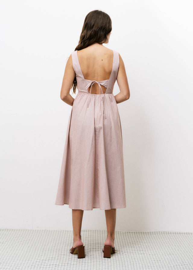 Frnch Robe NAIDY Brique