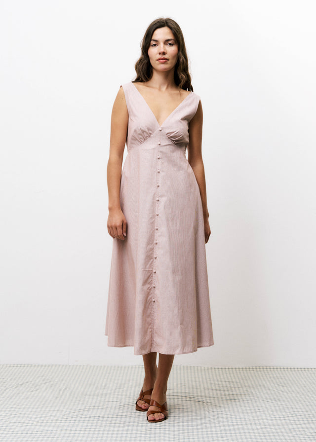 Frnch Robe NAIDY Brique