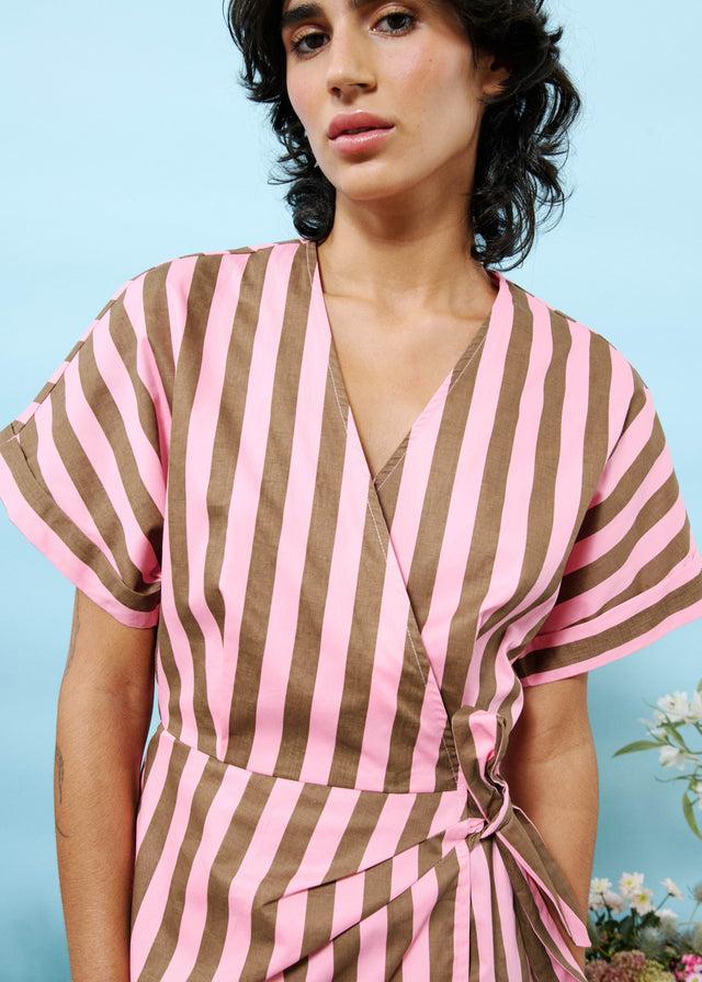 Frnch Robe NIVETHA Rose