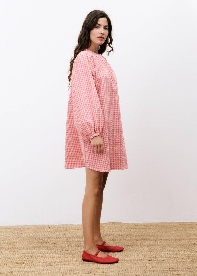 Frnch Robe NOELY Rose