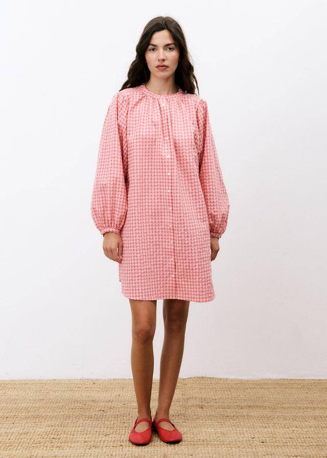 Frnch Robe NOELY Rose