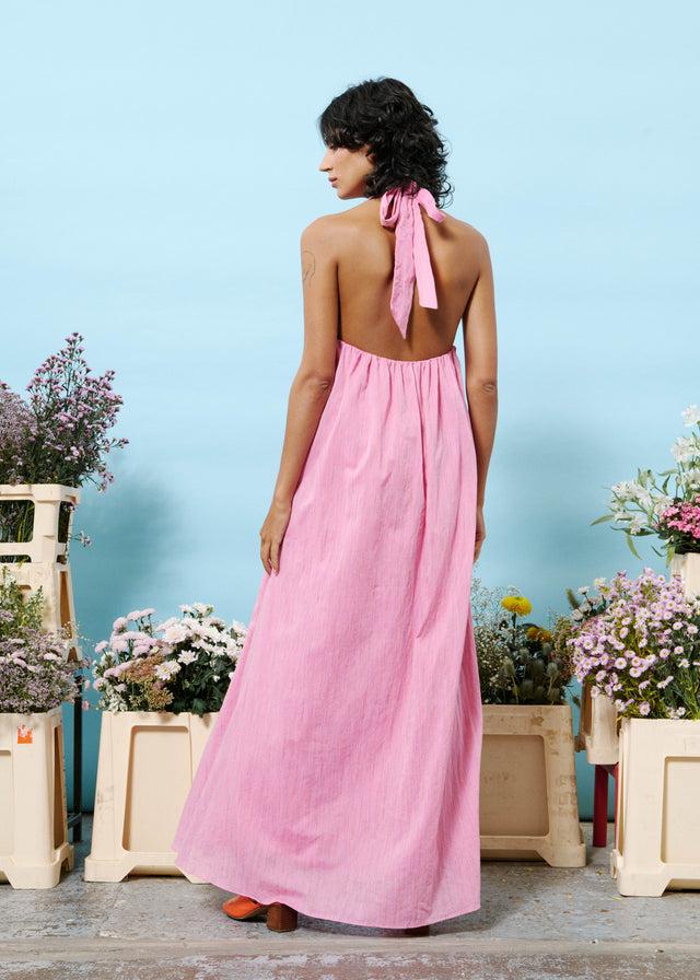 Frnch Robe NOUHAD Rose