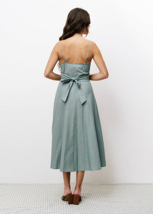 Frnch Robe NOZHA Vert Rivage