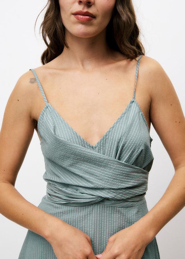 Frnch Robe NOZHA Vert Rivage