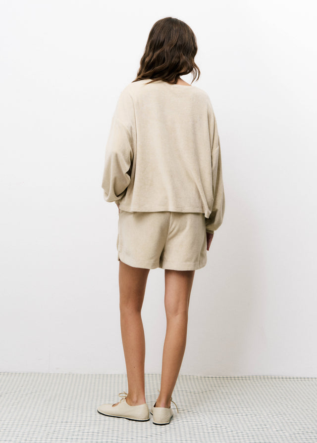 Frnch Sweatshirt PASQUALINE Beige