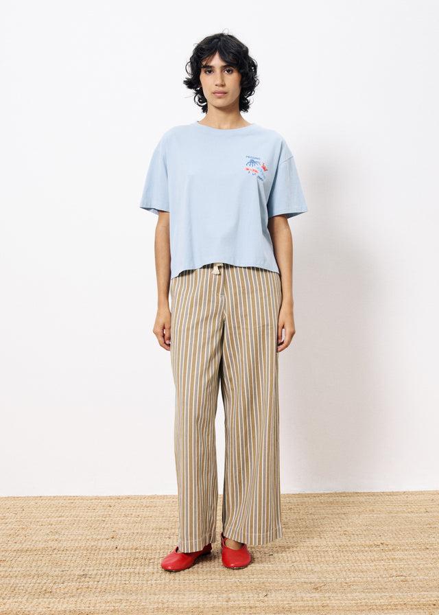 frnch T-shirt IENENA Bleu clair