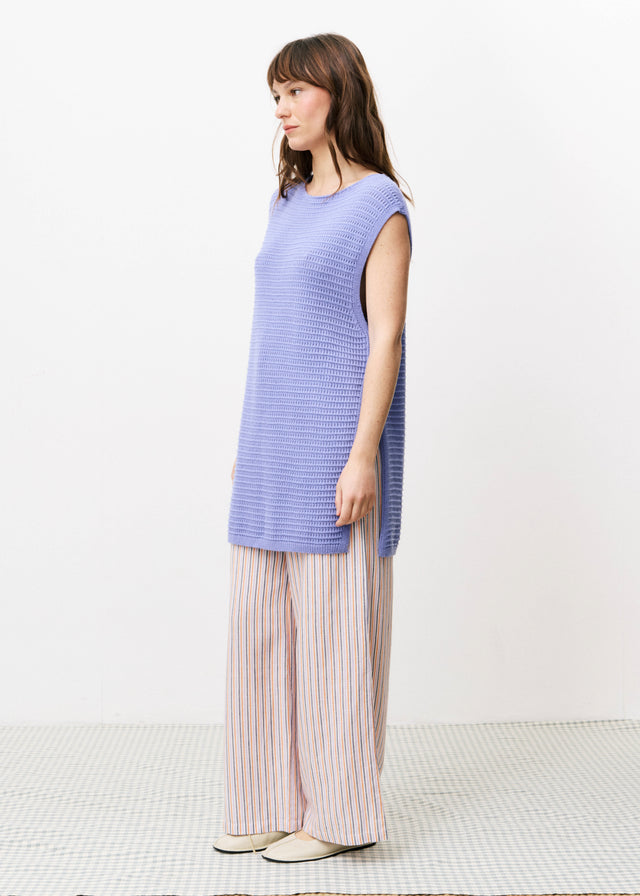 Frnch Top ANAISSE Bleu Lavande